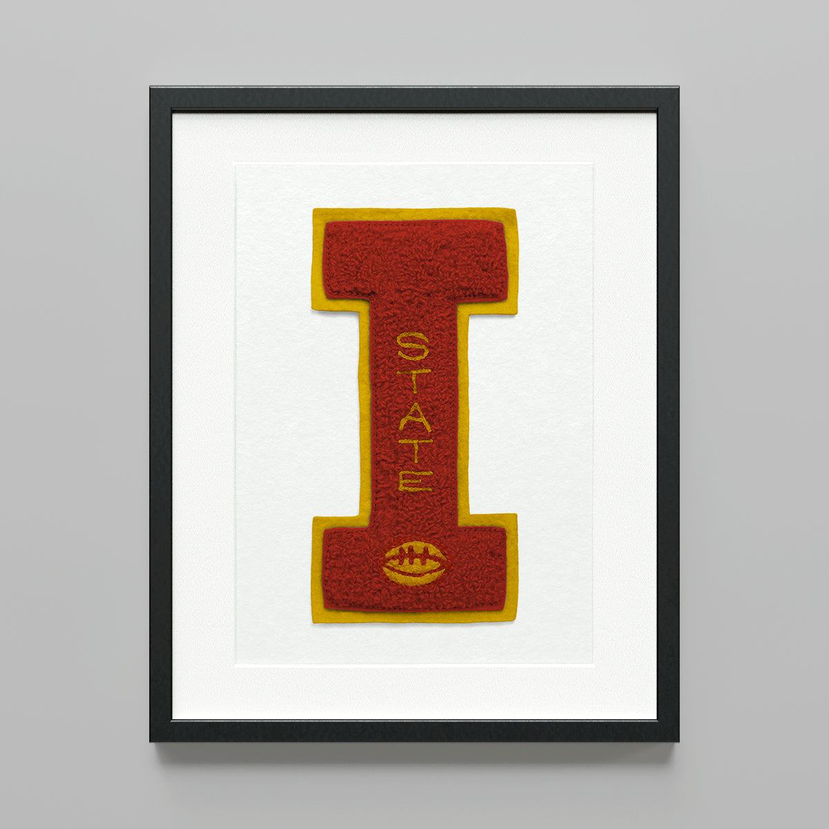 Ames Letterman Print