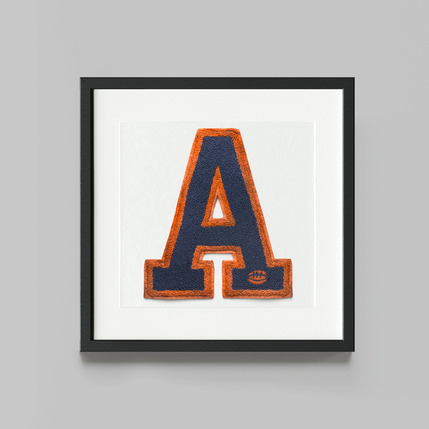 Auburn AL Letterman Print