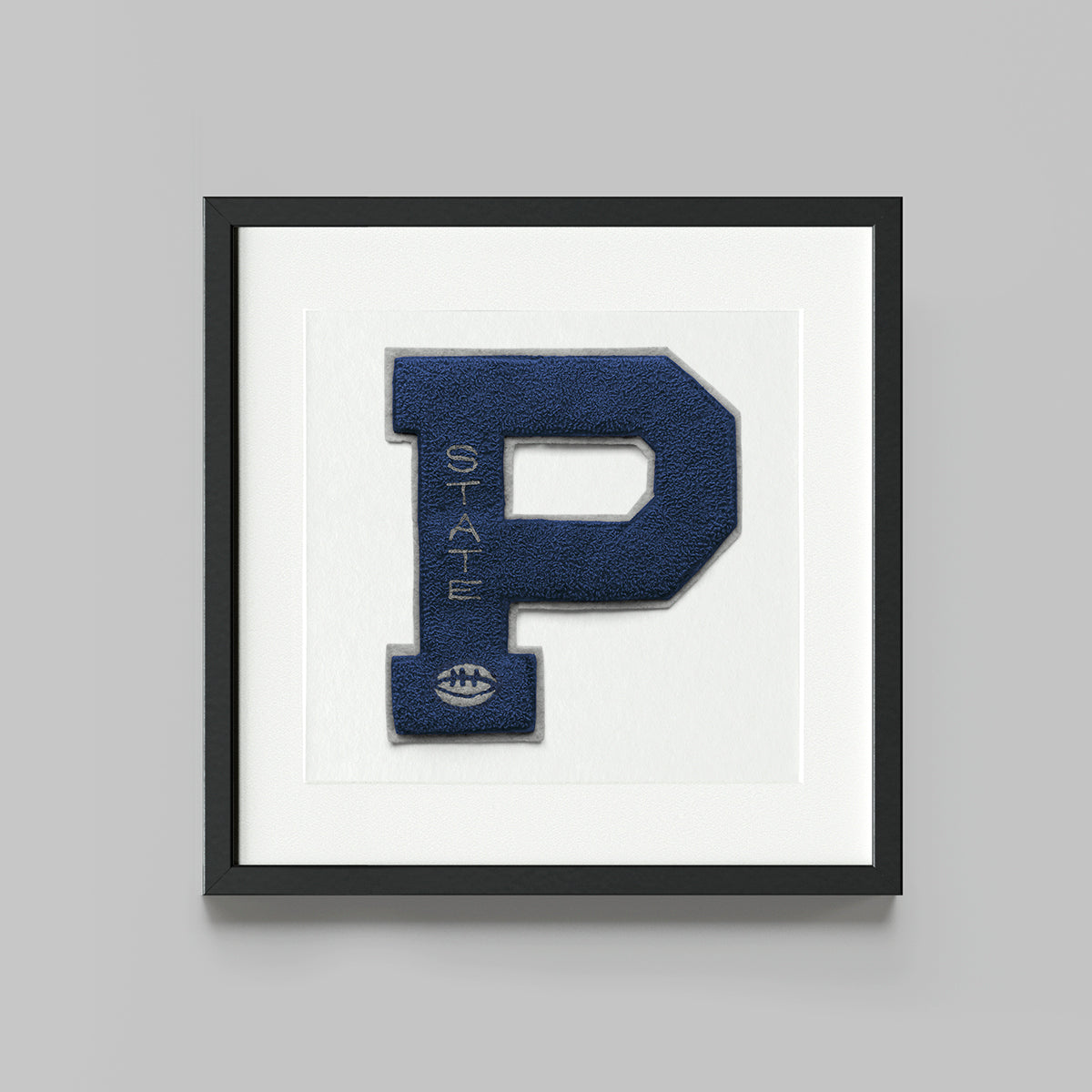 State College Letterman Print