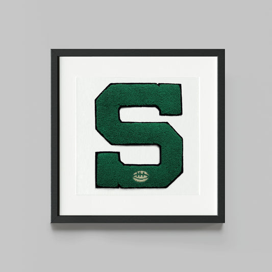 East Lansing Letterman Print