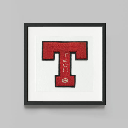 Lubbock Letterman Print