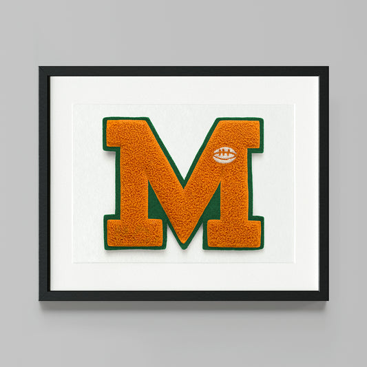 Miami FL Letterman Print