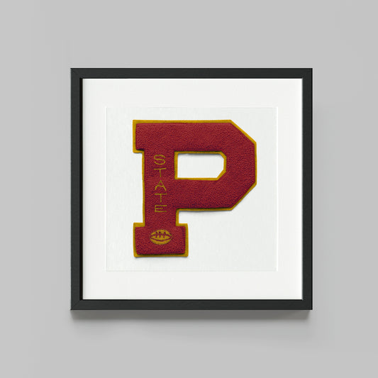 Pittsburg KS Letterman Print