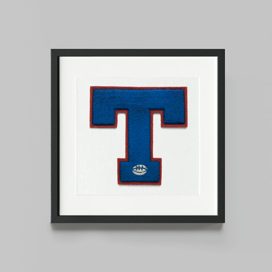 Tulsa OK Letterman Print