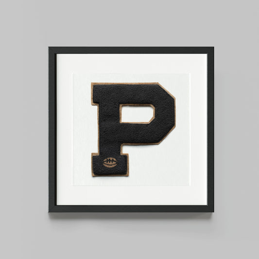 West Lafayette Letterman Print