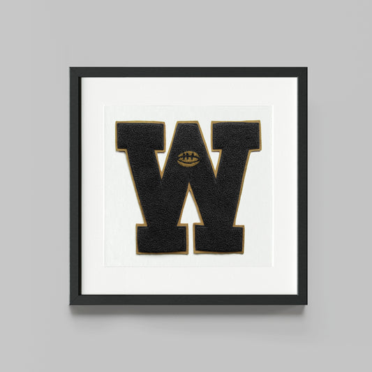 Winston Salem Letterman Print